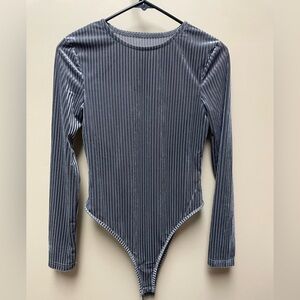 Shimmer Long Sleeve Bodysuit